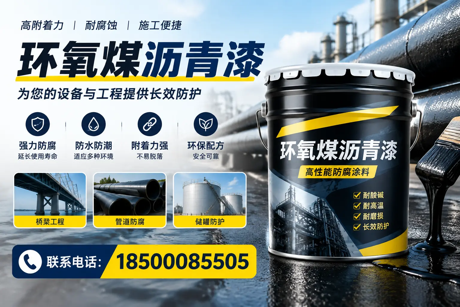 环氧煤沥青漆与其他涂料的对比分析，助力双河企业决策